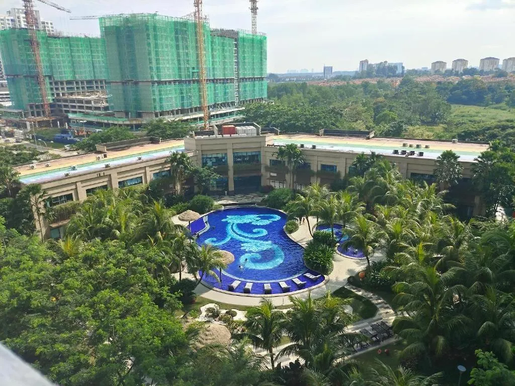 Apartment Angsana Mall 10Min-Garden Pool View-2 Bed Room-E122 Johor Bahru